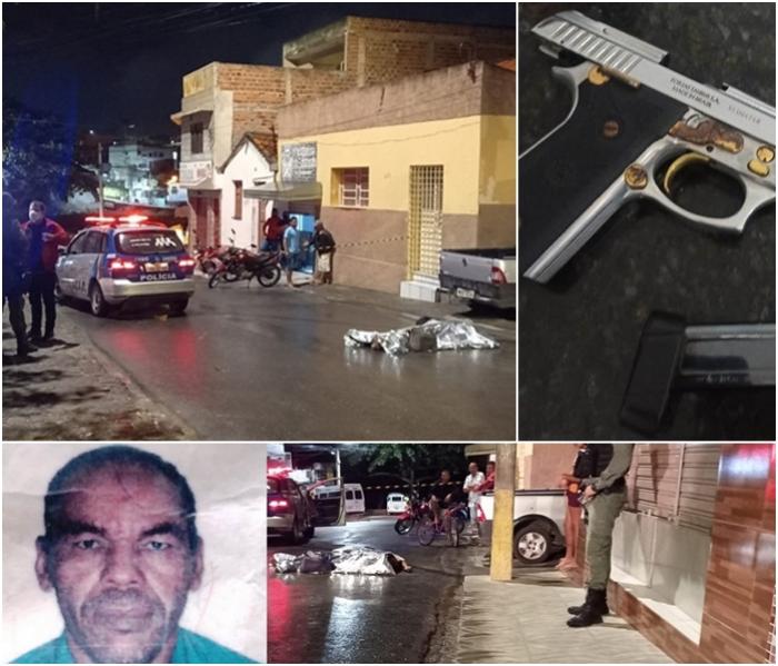 Morador e rua é assassinado em Caruaru; confira