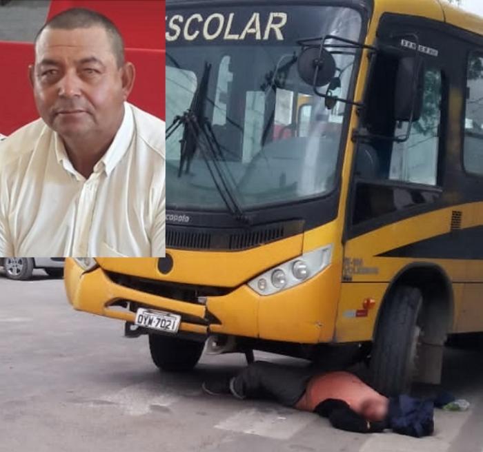 Homem é atropelado por ônibus escolar em Lajedo