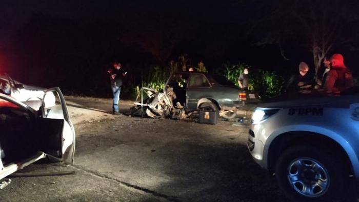 Grave acidente deixa três mortos na PE-177, na cidade de São João