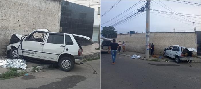 Acidente deixa um morto e outras quatro pessoas feridas em Caruaru