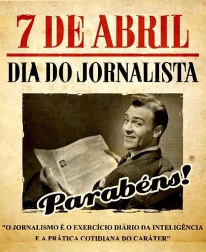 7 de Abril é dia do Jornalista e internauta envia para nosso jornal uma homenagem em forma de poesia; confira
