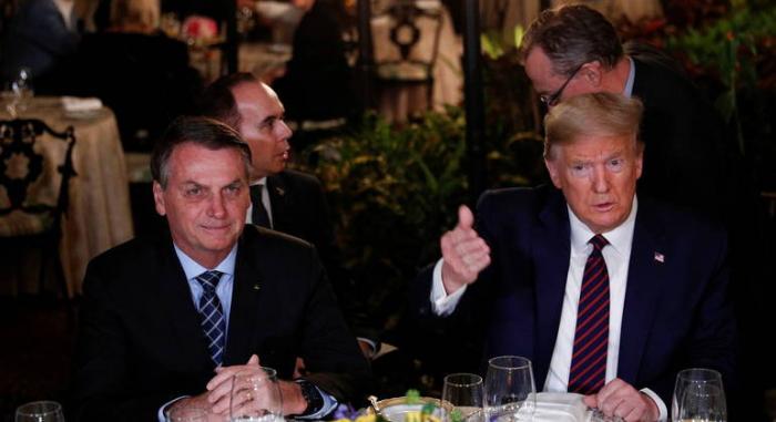 Trump declara apoio à reeleição de Bolsonaro: 'homem maravilhoso'