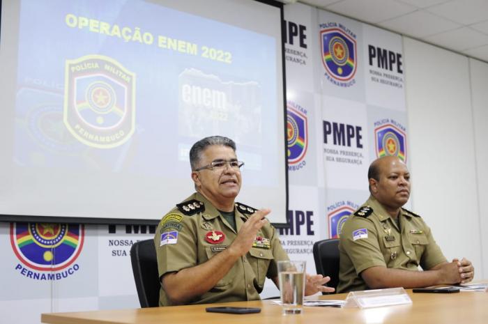 Esquema de segurança para provas do Enem em Pernambuco terá 1.948 PMs