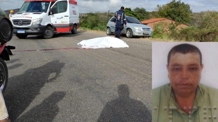 Agricultor bate sua moto em um boi na PE-149 e morre; confira